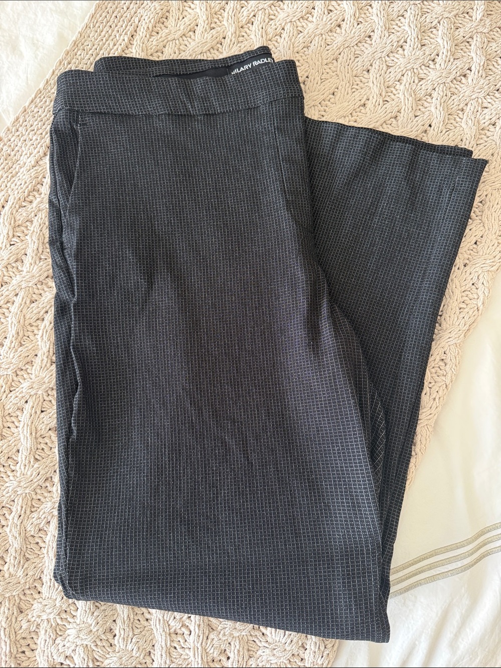 Hillary Radley Women’s Black Stretch Dress Pant Large 12-14